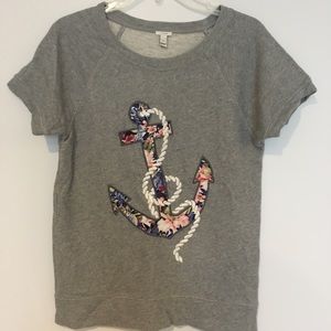J. Crew sweatshirt t-shirt